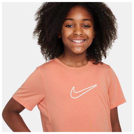 Nike Παιδική κοντομάνικη μπλούζα One Fitted Nike Παιδική κοντομάνικη μπλούζα One Fitted